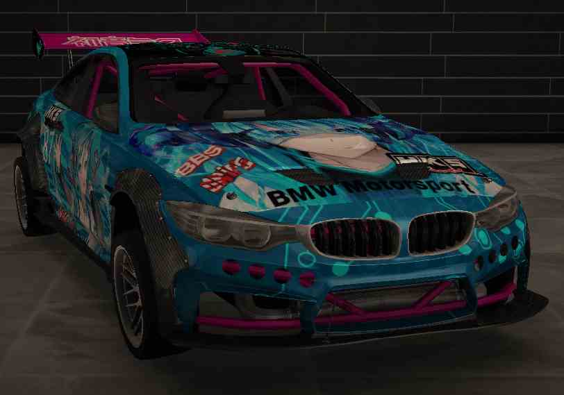 BMW M4 ANIME